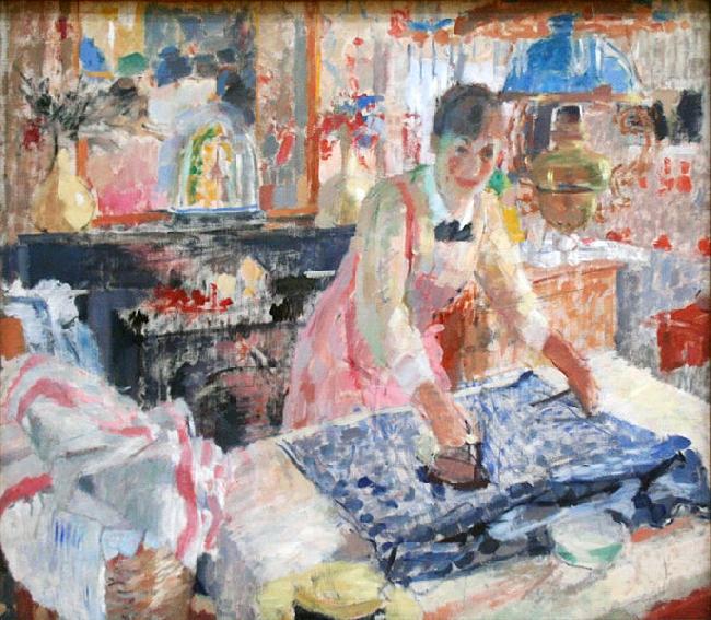 Rik Wouters Ironing oil painting image